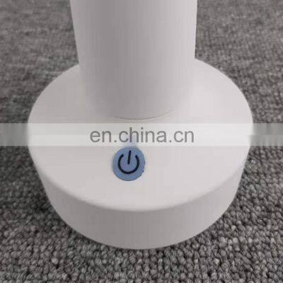 Modern Hotel Style Energy Saving Table Lamp Aluminium USB Rechargeable Battery LED Cordless Restaurant Table Lamp For Dinner photo-4