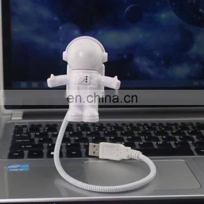 Giftwhole Mini USB Flexible Spaceman Astronaut Night LED Light Bulb for Laptop PC Reading photo-4