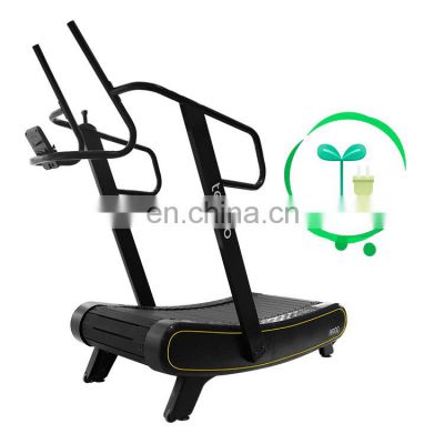 Factory Directly commercial curved treadmill multifunction manual treadmill motorless treadmill for gym