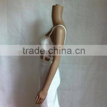 Summer Dress Wholesale High Quality Sey and Elegant Fashion Ladies Cutout Strap Black White Red Blue Evening Party Bandage Dress photo-3