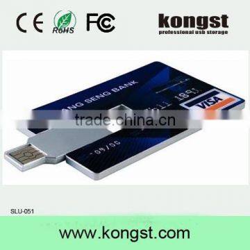 Kongst Customized Credit Card USB Flash, 8GB Memeory Card USB Disk Generic Usb Flash Disk photo-3
