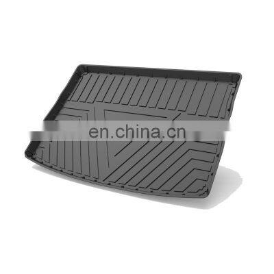 China Factory 3D Car Mats Clean Rear Boot Trunk Mats For VW Goly 6/7