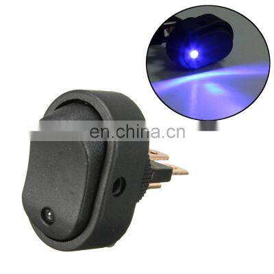 4Pcs/Lot 12V 30Amp 30A 3Pin LED OFF/ON Rocker Switch Heavy Car LED Illuminated Car Dashboard Boat Marine Switch photo-3