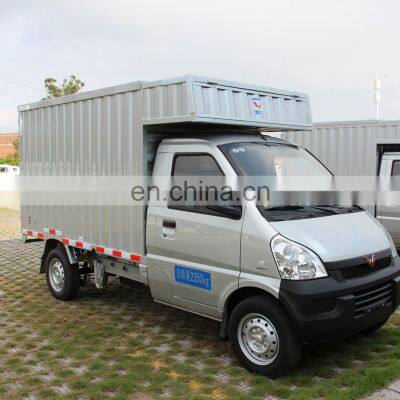 China 4x2 mini cargo truck Wuling 4x2 1ton gasoline truck