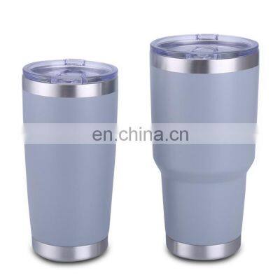 BPA free classic 20 oz & 30 oz custom double wall vacuum beer tumbler with lid