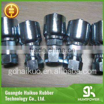 High quality 3/8 stainless steel npt male hydraulic hose fitting for water oil