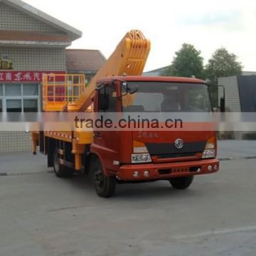 China 20m telescopic aerial work platform truck