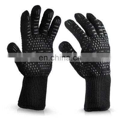 Barbecue Oven Gloves Heat Resistant Gloves Silicone Grilling Gloves