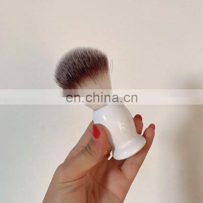 Wholesale Men Grooming Shave Shaving Brush Synthetic Hair Wooden Handle Shaving Brush Barber Brush Knots photo-5