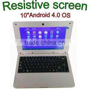 10.2" BOXCHIP A10 Android 4.0 laptop,Notebook 710C
