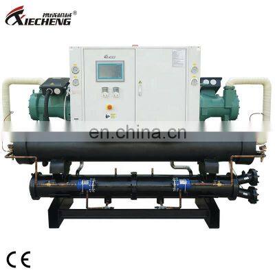 CE Standard 80 Ton Water Cooled Screw Chiller Machines With Convertor