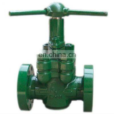 API 6A DM Mud Gate Valve,3 Inch 3M RTJ Mud Valve,Casting Steel Flanged Gate Valve