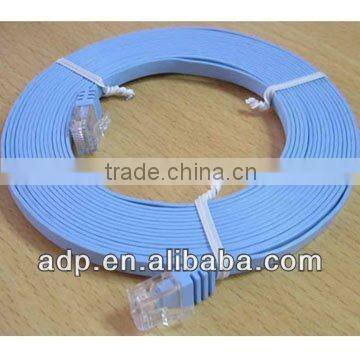 flat patch cord/cat5e flat cable/cat6 flat cable