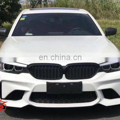 Runde New Arrival Car Modification PP Material GTS Style Front Bumper Front Lip Suitable For BMW 5Series G30 G38 Body Kit photo-2