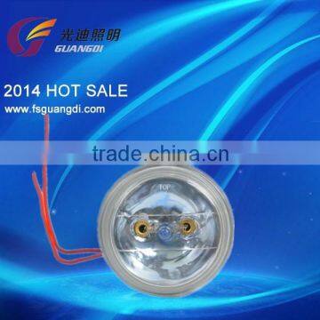 China factory 3 Inch round halogen truck headlight chrome cover