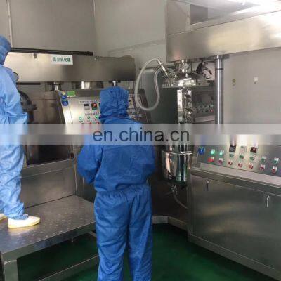 Factory Sale High Configuration Ointment Cream Homogenizing Vacuum Emulsifying Milk Butter Making Machine Blending 500L-10000L photo-3