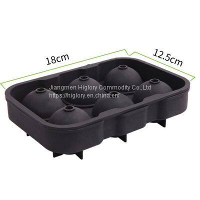 2022 Amazon Hot Selling Ball Shape Household Silicone Freezer Trays Silicone Ice Cube Mold Seals In Freshness With Lid photo-4