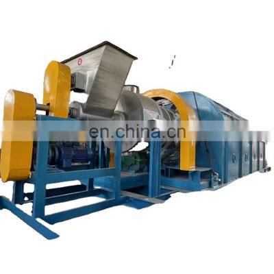 High Efficiency High temperature calcination Desulfurization Rotary drum Dryer machine with 1000 temp