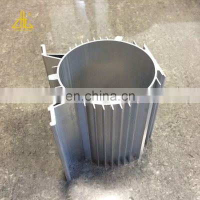 OEM factory industrial aluminum heat sink,aluminum heat sink enclosure, aluminium half round heat sink extruded profiles for UK