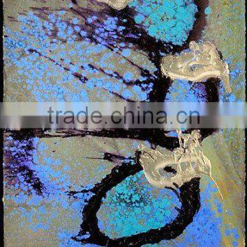 Abstract Artistic Wall Glass Painting