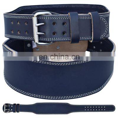 Manufacture Top Selling Custom Made Weight Lifting Leather Belt photo-5