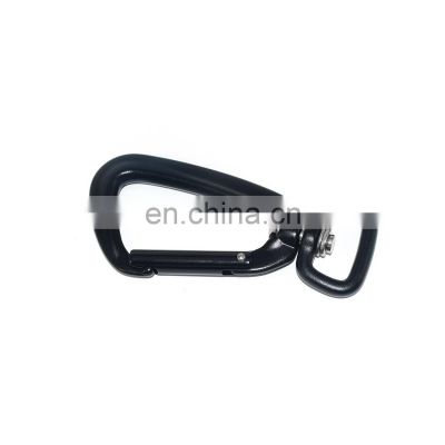 hiking carabiner,wholesale camping sling swivel carabiner hook with clip