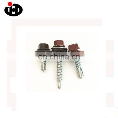 High Quality Spray Painting  Hex Head Roofing  Self-Drilling Screws