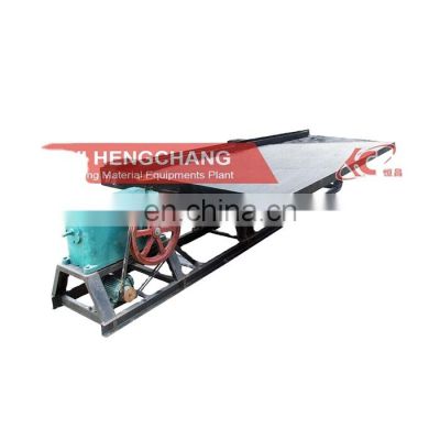 Shaking Table Separation machine for high grade tungsten concentrated ore