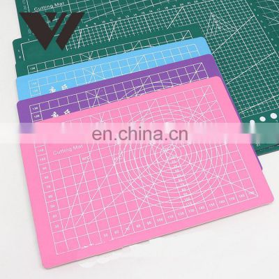 Weldon Professional Custom Logo Self Healing Pvc 3 Layers Double Side Cutting Mat