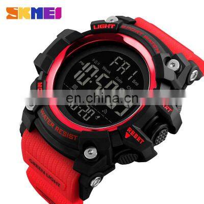 SKMEI 1384 Waterproof Electronic Men's Wristwatches Military Rubber Countdown photo-2
