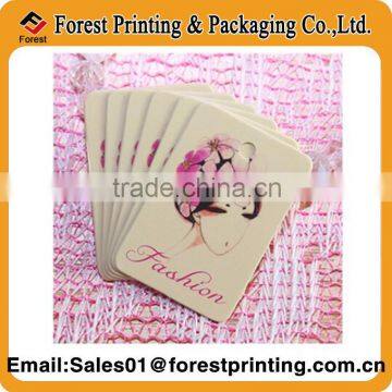 2014 cheapest customized different shape paper cardboard hang tag plant hang tag design