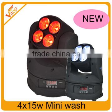 On Alibaba Sale 4in1 RGBW Mini 12w DMX LED Moving Head Wash