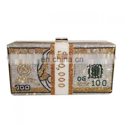 2021 Money Clutch Purse Women's Evening Bag