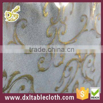 fancy clear pvc color cellophane heat resistance table cover made in chian