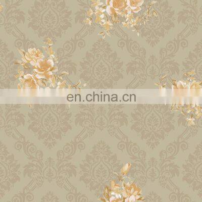Latest Cheap Oem Room Waterproof Paintable Pvc Beautiful Wallpaper Wallpaper Rolls Design for Bedroom photo-5