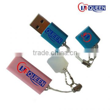 promotional waterproof push-pull mini usb flash drive