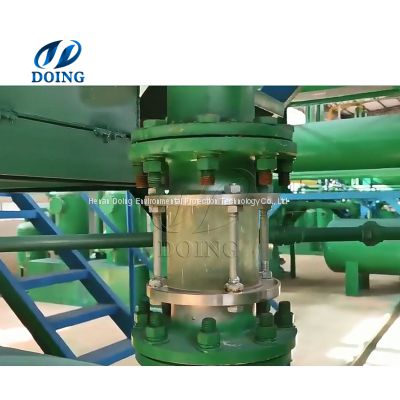 Mini small scale waste tire plastic to oil pyrolysis distillation plant