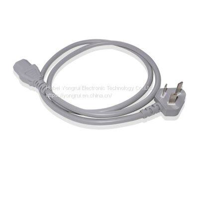 CCC Standard 3pin Power Cord China AC Electric Cable Laptop Power Cable Chinese Power Cord photo-3