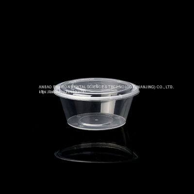 Round Disposable Plastic Bowl