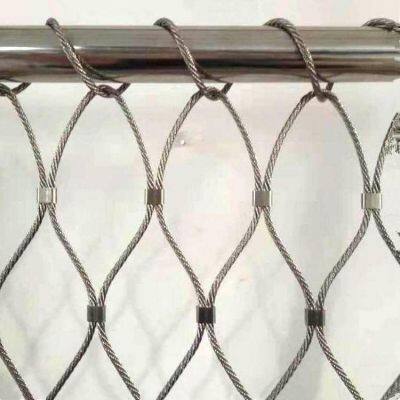 The animal cage net, the zoo cage protective net, the stainless steel rope net cage net