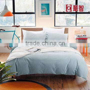 Linen Fabric bedding sets.Stone washing fabric bedding sets