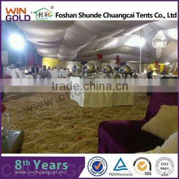 15x45 Pakistan Aluminum Marquee White Tent Weddings photo-3