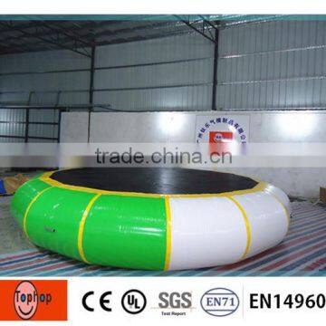 Cheap inflatable sungear water trampoline float for sale