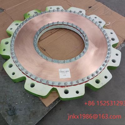 Install flange components