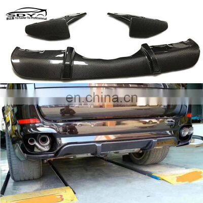 F15 X5 MP Style Carbon Fiber Rear Diffuser Lip for BMW F15 X5 M Sport Rear Bumper Lip