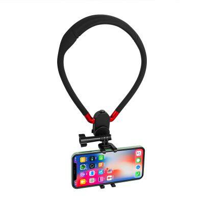 Creative 360 Rotation Neck Hanging Flexible Cell Mobile Mount Stand Lazy Bracket Neck Phone Holder