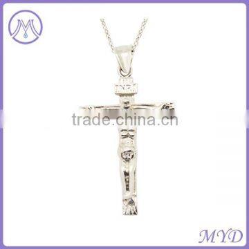 unique stainless steel Latin Medieval cross pendant