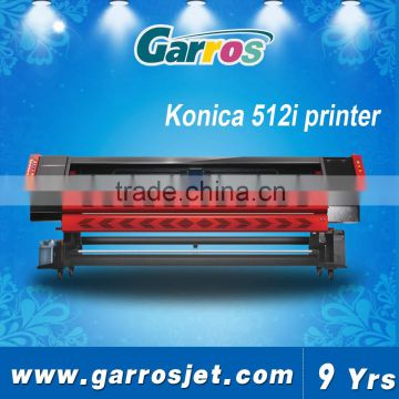 240 sqm/hour Konica Large Format Digital Printer With KM512i 30pl Heads