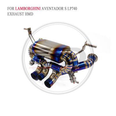 HMD Titanium Alloy Exhaust Catback is Suitable for Lamborghini Aventador LP700-4/LP740/SVJ Muffler Valved Exact Fit For Cars WhatsApp+86 18946955156 photo-2