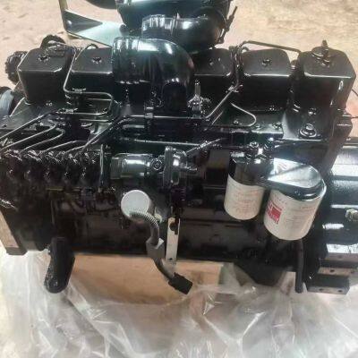China Manufacture Factory Supply 146kW 195HP 6Cylinder 6BTAA5.9-C195 Water-Cooled Diesel Engine Assembly Electric Start Motor photo-2
